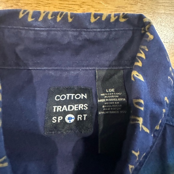 USA Flag Let Freedom Ring Iwo Jima DOI 1776 Button Front Shirt Large NEW WO Tags - Picture 5 of 7